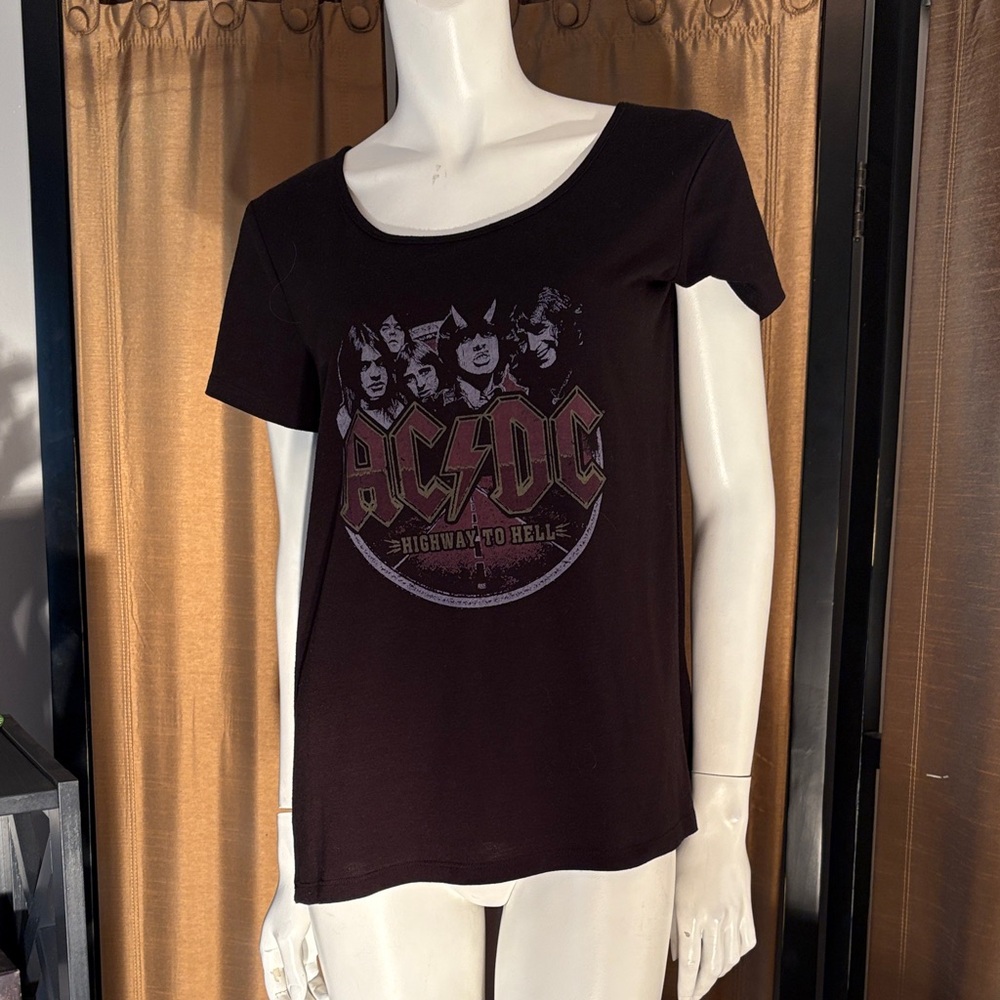 AC/DC Highway to Hell Black Graphic Tee